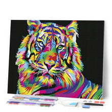 Cargar imagen en el visor de la galería, Diamond Painting - Tigre Pop Art