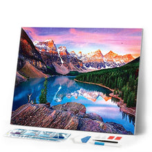 Cargar imagen en el visor de la galería, Diamond Painting - Reflejos en un Lago de Montaña