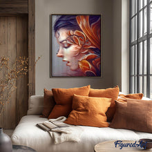 Cargar imagen en el visor de la galería, Punto De Cruz Diamante - Punto De Cruz Diamante - Perfil - Figuredart - Punto De Cruz Diamante Romanticismo Romántico