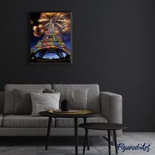 Cargar imagen en el visor de la galería, Diamond Painting - Fuegos Artificiales y Torre Eiffel