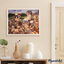 Cargar imagen en el visor de la galería, Diamond Painting - Restaurante en la plaza