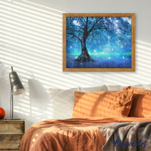 Cargar imagen en el visor de la galería, Diamond Painting - Gran árbol en la noche