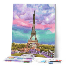 Cargar imagen en el visor de la galería, Diamond Painting - Vista de la Torre Eiffel