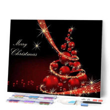 Cargar imagen en el visor de la galería, Punto De Cruz Diamante - Punto De Cruz Diamante - Feliz Navidad - Figuredart - Navidad Punto De Cruz Diamante Religión