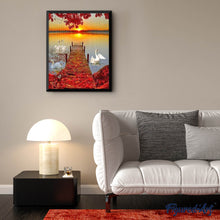 Cargar imagen en el visor de la galería, Punto De Cruz Diamante - Punto De Cruz Diamante - Puesta Del Sol - Figuredart - Paisajes Punto De Cruz Diamante Paisajes