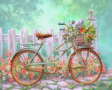 Cargar imagen en el visor de la galería, Diamond Painting - Bicicleta Llena de Flores