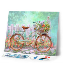 Cargar imagen en el visor de la galería, Diamond Painting - Bicicleta Llena de Flores