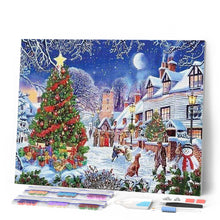 Cargar imagen en el visor de la galería, Punto De Cruz Diamante - Punto De Cruz Diamante - Christmas Village - Figuredart - Navidad Paisajes Punto De Cruz Diamante Paisajes