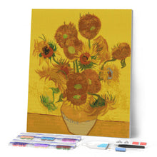 Cargar imagen en el visor de la galería, Diamond Painting - Los girasoles - Van Gogh