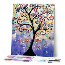 Cargar imagen en el visor de la galería, Punto De Cruz Diamante - Punto De Cruz Diamante - Vitral Del Árbol - Figuredart - Paisajes Punto De Cruz Diamante Paisajes Árboles