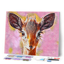 Cargar imagen en el visor de la galería, Punto de Cruz Diamante - Diamond Painting - Lindo ciervo