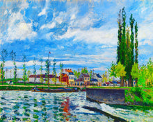 Cargar imagen en el visor de la galería, Diamond Painting - L'Ecluse en Pontoise - Camille Pissarro