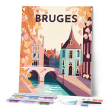 Cargar imagen en el visor de la galería, Diamond Painting - Póster de viaje Brujas