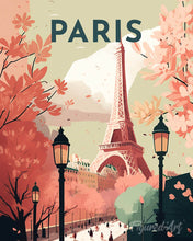 Cargar imagen en el visor de la galería, Diamond Painting - Póster de viaje París II