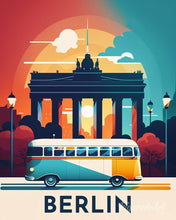 Cargar imagen en el visor de la galería, Diamond Painting - Póster de viaje Berlín