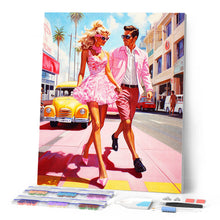 Cargar imagen en el visor de la galería, Diamond Painting - Romance en la Calle Rosa