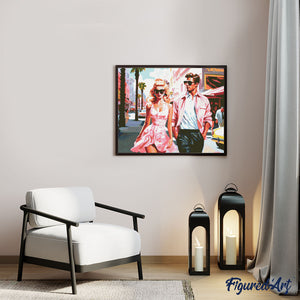 Diamond Painting - Amor de Hollywood en Rosa