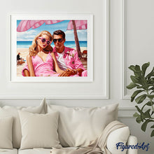 Cargar imagen en el visor de la galería, Diamond Painting - Enamorados junto al Mar
