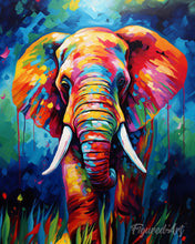 Cargar imagen en el visor de la galería, Diamond Painting - Elefante Abstracto Colorido