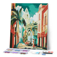Cargar imagen en el visor de la galería, Diamond Painting - Cuba Art Deco