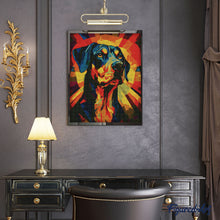 Cargar imagen en el visor de la galería, Diamond Painting - Perro Art Deco