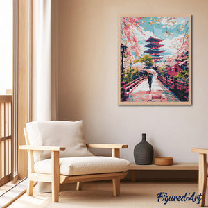 Diamond Painting - Kioto en Flor