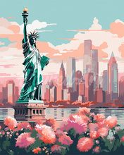 Cargar imagen en el visor de la galería, Diamond Painting - Nueva York en Flor