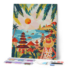 Cargar imagen en el visor de la galería, Diamond Painting - Atardecer en Bali