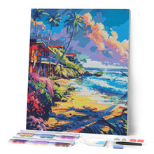 Cargar imagen en el visor de la galería, Diamond Painting - Casas en la playa