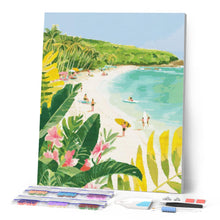 Cargar imagen en el visor de la galería, Diamond Painting - Paraíso surfero
