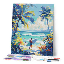 Cargar imagen en el visor de la galería, Diamond Painting - Día soleado en la playa