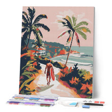 Cargar imagen en el visor de la galería, Diamond Painting - Paseo costero