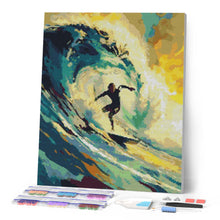 Cargar imagen en el visor de la galería, Diamond Painting - Surfista profesional