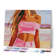 Cargar imagen en el visor de la galería, Diamond Painting - Mar, arena y estilo