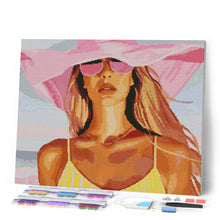 Cargar imagen en el visor de la galería, Diamond Painting - Encanto del día soleado 40x50cm con bastidor montado