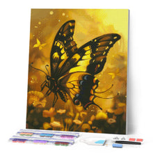 Cargar imagen en el visor de la galería, Diamond Painting - Iluminada Mariposa Cola de Golondrina