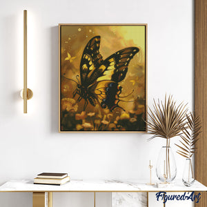 Diamond Painting - Iluminada Mariposa Cola de Golondrina