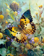 Cargar imagen en el visor de la galería, Diamond Painting - Diamond Painting - Mariposa Janetta Forester 40x50cm con bastidor montado