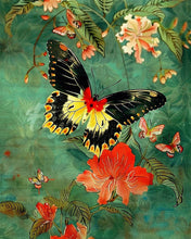 Cargar imagen en el visor de la galería, Diamond Painting - Mariposa Troide Minos