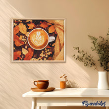 Cargar imagen en el visor de la galería, Diamond Painting - Latte acogedor de otoño