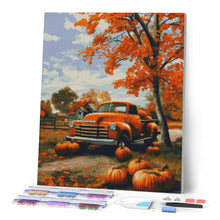 Cargar imagen en el visor de la galería, Diamond Painting - Coche vintage en otoño