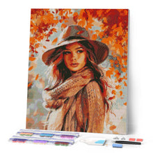 Cargar imagen en el visor de la galería, Diamond Painting - Dama de los vientos otoñales