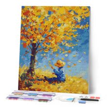 Cargar imagen en el visor de la galería, Diamond Painting - Niño de otoño inspirado en Van Gogh