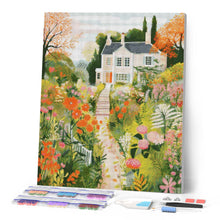 Cargar imagen en el visor de la galería, Diamond Painting - Villa de Jardín