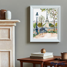 Cargar imagen en el visor de la galería, Diamond Painting - Jardín de París en Acuarela