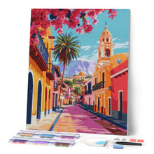 Cargar imagen en el visor de la galería, Diamond Painting - Calle Vibrante del Casco Antiguo