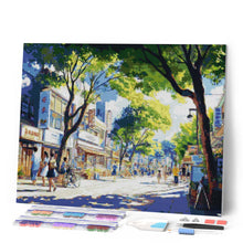 Cargar imagen en el visor de la galería, Diamond Painting - Calle del Mercado Local en Japón