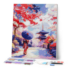Cargar imagen en el visor de la galería, Diamond Painting - Jardín Japonés en Otoño