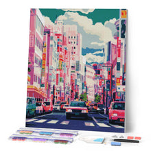 Cargar imagen en el visor de la galería, Diamond Painting - Calle Bulliciosa de Japón