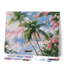 Cargar imagen en el visor de la galería, Diamond Painting - Laguna Tropical de Ensueño